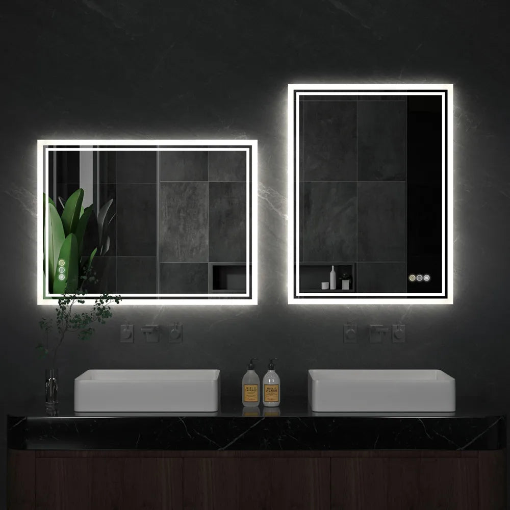 Miroir salle de bain LED naturel