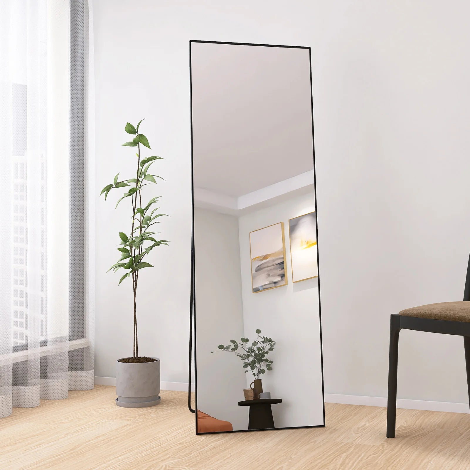 Miroir plein pied moderne