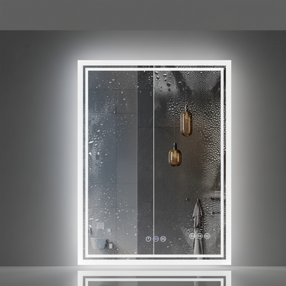 Miroir salle de bain LED naturel