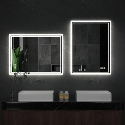 Miroir salle de bain LED naturel